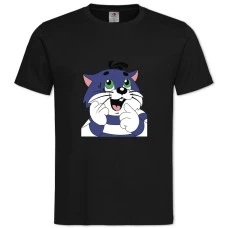TButtermilk Cat Matroskin Hero -shirt with Print Buttermilk Cat Matroskin Hero - 2XL black