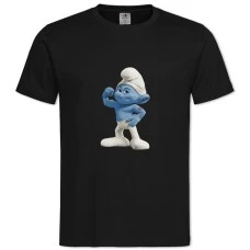TThe Smurfs Power -shirt with Print The Smurfs Power - 2XL black