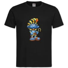 TThe Smurfs Egyptian -shirt with Print The Smurfs Egyptian - 2XL black