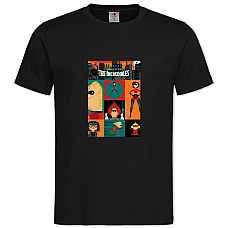 TThe Incredibles Main Theme -shirt with Print The Incredibles Main Theme - 2XL black