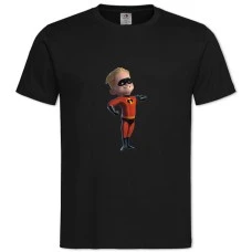 TThe Incredibles Dashiell Dash Parr -shirt with Print The Incredibles Dashiell Dash Parr - 2XL black