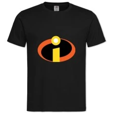 TThe Incredibles Logo -shirt with Print The Incredibles Logo - 2XL black