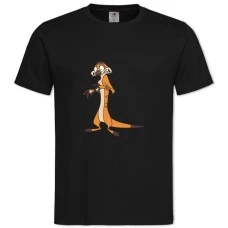 TTimon And Pumbaa Scary Timon -shirt with Print Timon And Pumbaa Scary Timon - 2XL black