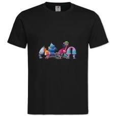 TTrolls Heroes -shirt with Print Trolls Heroes - 2XL black