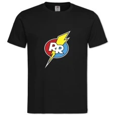 Футболка с принтом Чип И Дейл Логотип - 2XL черная