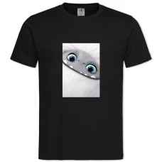 TAbominable Cute Hero -shirt with Print Abominable Cute Hero - 2XL black