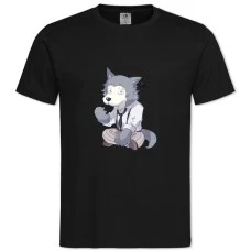 TBeastars Hero Legoshi -shirt with Print Beastars Hero Legoshi - 2XL black