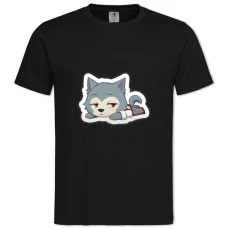 TBeastars Little Legoshi -shirt with Print Beastars Little Legoshi - 2XL black