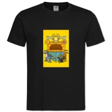 TThe Simpsons Nacion Simpson -shirt with Print The Simpsons Nacion Simpson - 2XL black
