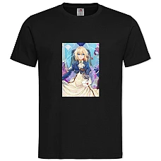 TViolet Evergarden Smile -shirt with Print Violet Evergarden Smile - 2XL black