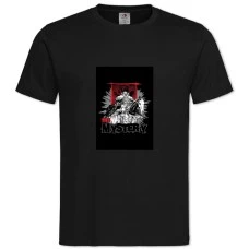 Футболка с принтом Берсерк Тайна - 2XL черная