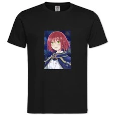 TAkagami No Shirayukihime Hero -shirt with Print Akagami No Shirayukihime Hero - 2XL black