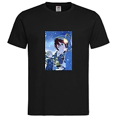 TAkagami No Shirayukihime Main Theme -shirt with Print Akagami No Shirayukihime Main Theme - 2XL black