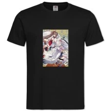 TAzur Lane Hero Print 0,037 -shirt with Print Azur Lane Hero Print 0,037 - 2XL black