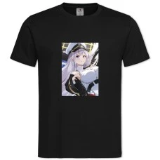 TAzur Lane Hero Print 0040 -shirt with Print Azur Lane Hero Print 0040 - 2XL black