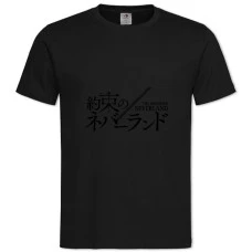 TThe Promised Neverland Logo -shirt with Print The Promised Neverland Logo - 2XL black