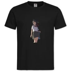 TYour Name Mitsuha Miyamizu -shirt with Print Your Name Mitsuha Miyamizu - 2XL black