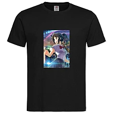 TYour Name Mitsuha -shirt with Print Your Name Mitsuha - 2XL black