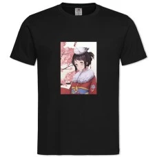 TYour Name Funny Mitsuha Miyamizu -shirt with Print Your Name Funny Mitsuha Miyamizu - 2XL black