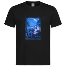 TYour Name Theme Print -shirt with Print Your Name Theme Print - 2XL black