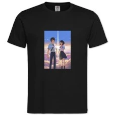 TYour Name Heroes -shirt with Print Your Name Heroes - 2XL black