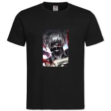 TTokyo Ghoul Ken Kaneki -shirt with Print Tokyo Ghoul Ken Kaneki - 2XL black
