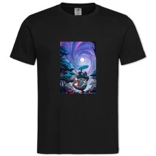 TTonari No Totoro Art Edition -shirt with Print Tonari No Totoro Art Edition - 2XL black