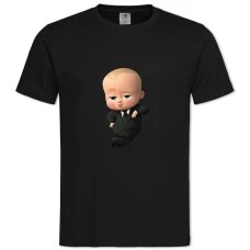 TBaby Boss Kid -shirt with Print Baby Boss Kid - 2XL black