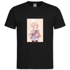 TBeyond The Boundary Amazing Kuriyama Mirai -shirt with Print Beyond The Boundary Amazing Kuriyama Mirai - 2XL black
