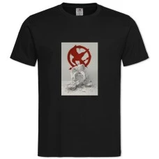 TThe Hunger Games Anarchy -shirt with Print The Hunger Games Anarchy - 2XL black