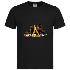 TThe Terminator Heroes Logo -shirt with Print The Terminator Heroes Logo - 2XL black