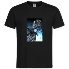 TThe Terminator Robot Hero -shirt with Print The Terminator Robot Hero - 2XL black