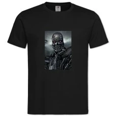 TThe Terminator Hero Robot -shirt with Print The Terminator Hero Robot - 2XL black