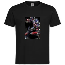 TTransformers Optimus Prime Hero -shirt with Print Transformers Optimus Prime Hero - 2XL black