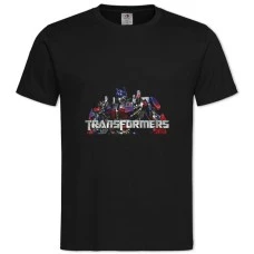 TTransformers Optimus Prime Logo -shirt with Print Transformers Optimus Prime Logo - 2XL black