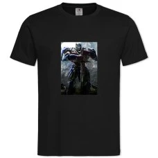 TTransformers Optimus Prime -shirt with Print Transformers Optimus Prime - 2XL black