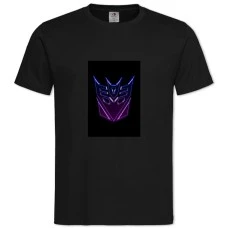 TTransformers Neon Print -shirt with Print Transformers Neon Print - 2XL black