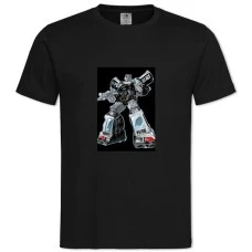 TTransformers Robot Hero -shirt with Print Transformers Robot Hero - 2XL black