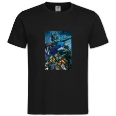TTransformers Main Characters -shirt with Print Transformers Main Characters - 2XL black