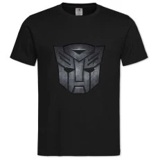 TTransformers Metal Face -shirt with Print Transformers Metal Face - 2XL black
