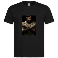 TX-Men Wolverine Hero -shirt with Print X-Men Wolverine Hero - 2XL black