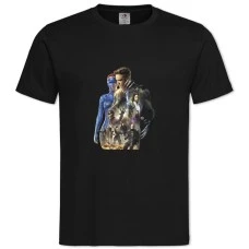 TX-Men Heroes -shirt with Print X-Men Heroes - 2XL black