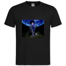TAlita Battle Angel Anime Edition -shirt with Print Alita Battle Angel Anime Edition - 2XL black