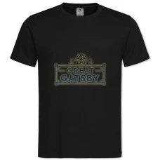 TThe Great Gatsby Main Logo -shirt with Print The Great Gatsby Main Logo - 2XL black