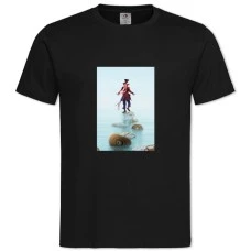 TAlice In Wonderland Print Mad Hatter -shirt with Print Alice In Wonderland Print Mad Hatter - 2XL black