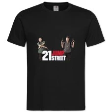T21 Jump Street Logo Heroes -shirt with Print 21 Jump Street Logo Heroes - 2XL black