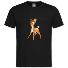 TBambi Little Deer -shirt with Print Bambi Little Deer - 2XL black