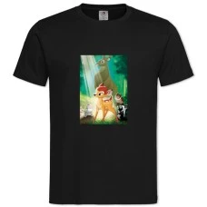 TBambi Main Theme -shirt with Print Bambi Main Theme - 2XL black