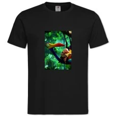 TUp Beautiful Bird -shirt with Print Up Beautiful Bird - 2XL black