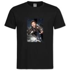 Футболка с принтом Бруклин 9-9 Принт - 2XL черная